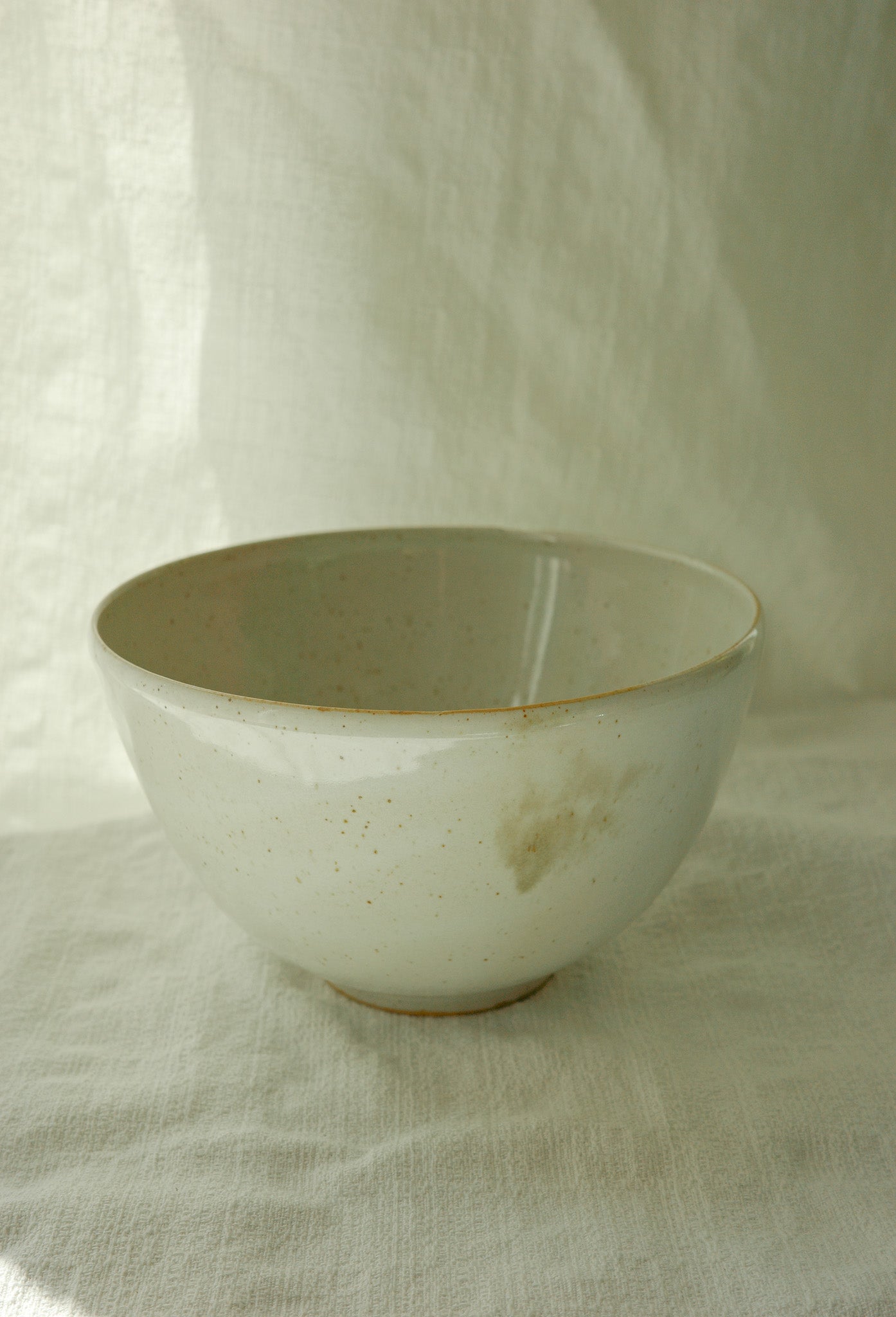 Tall watercolor bowl