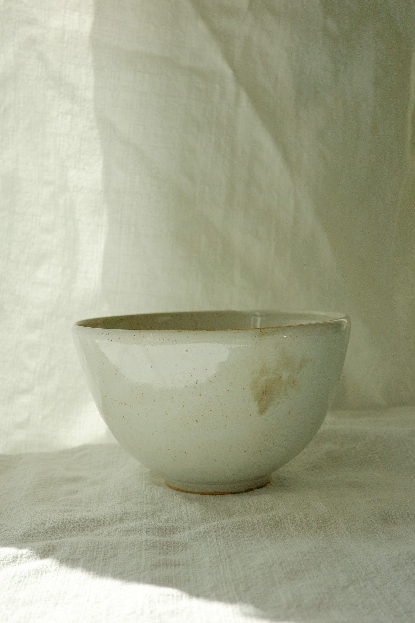 Tall watercolor bowl