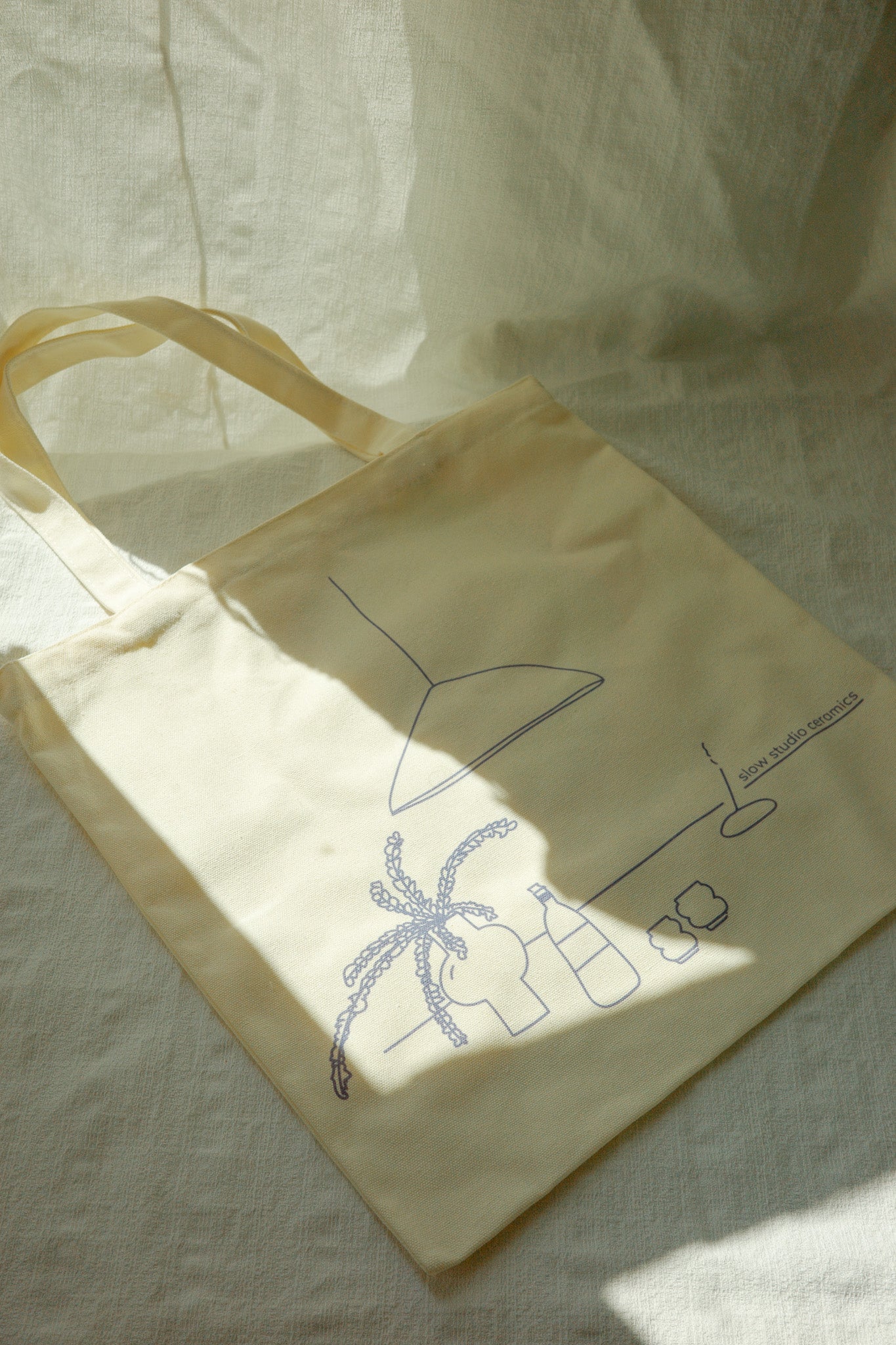 Slow Studios doodle tote