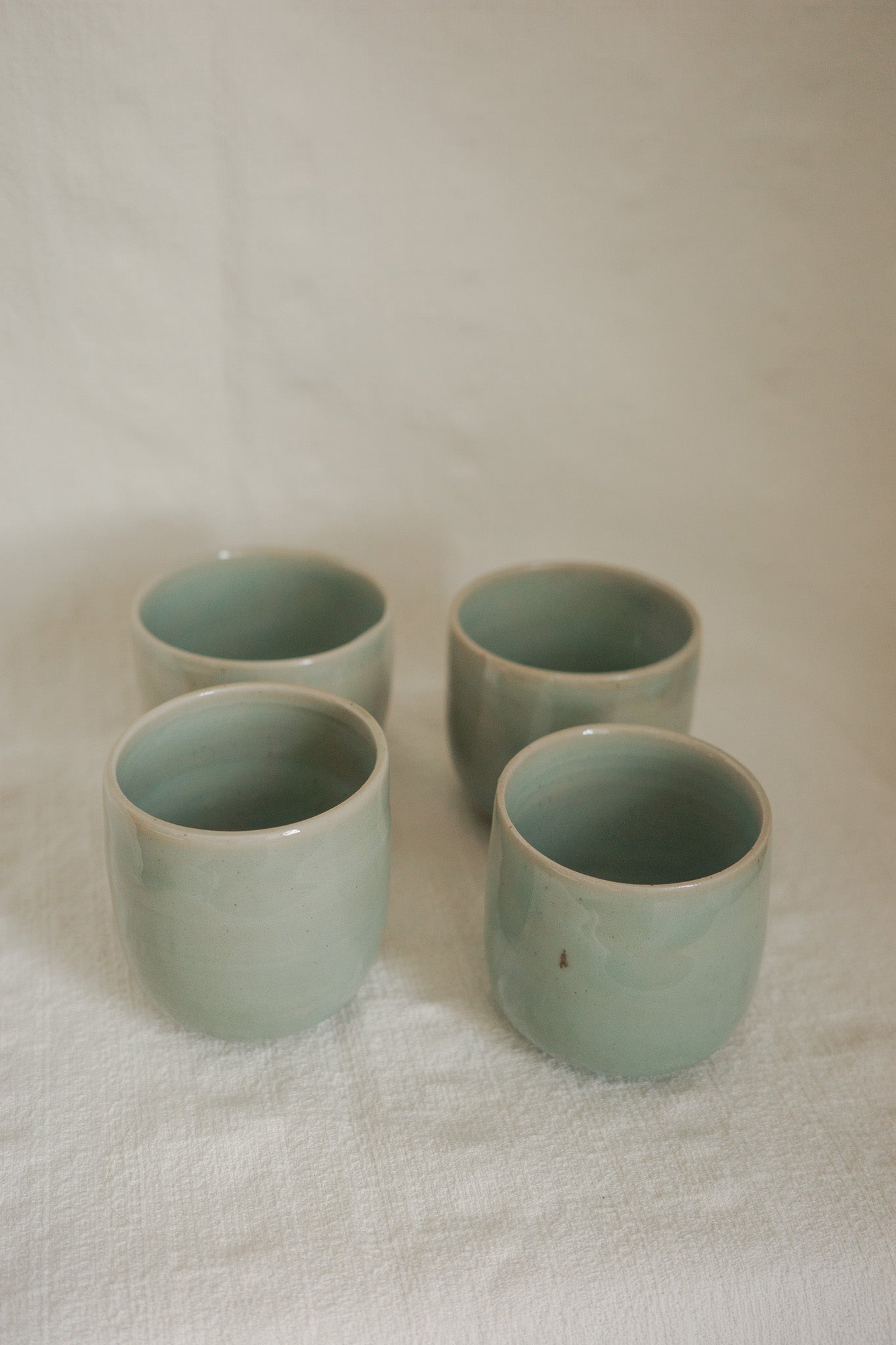 Ocean mist espresso cups